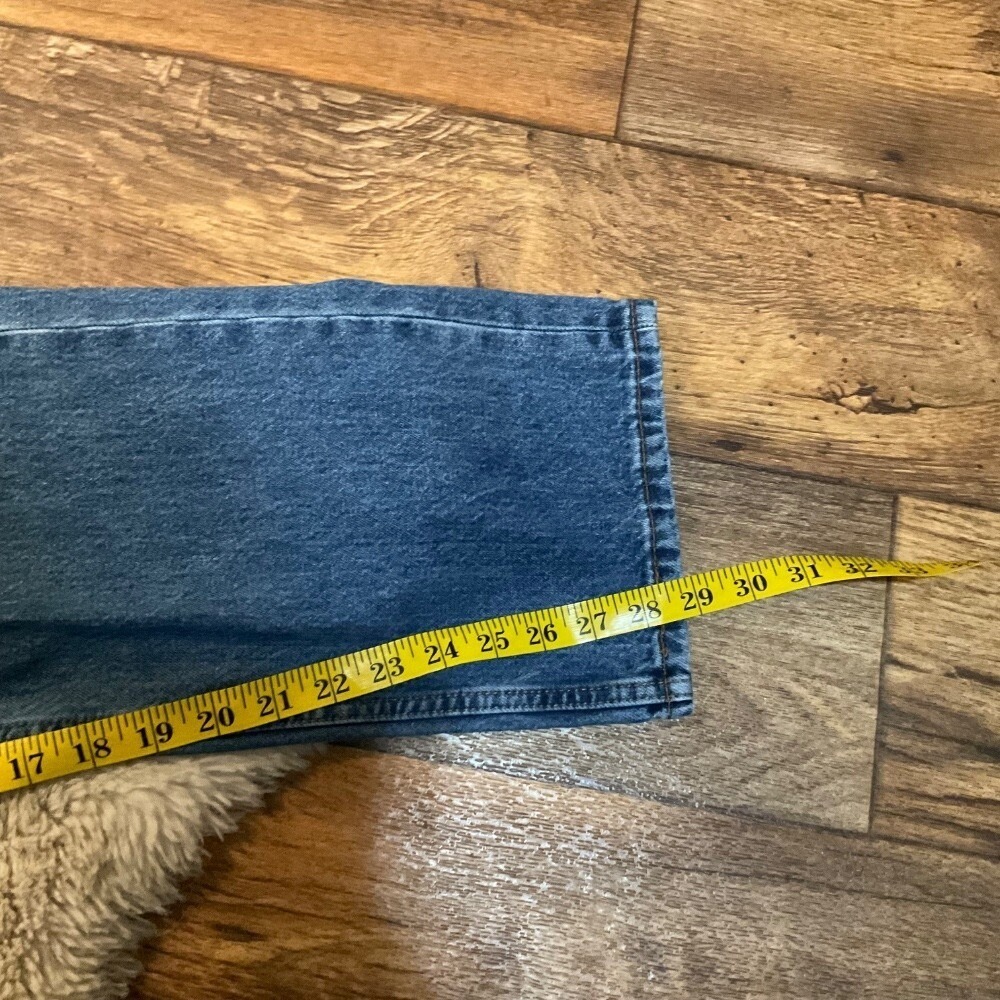 Levi's 505 Men's 34x30 Blue Denim Jeans‎ Medium Wash Measure 32x29 - Picture 2 of 11